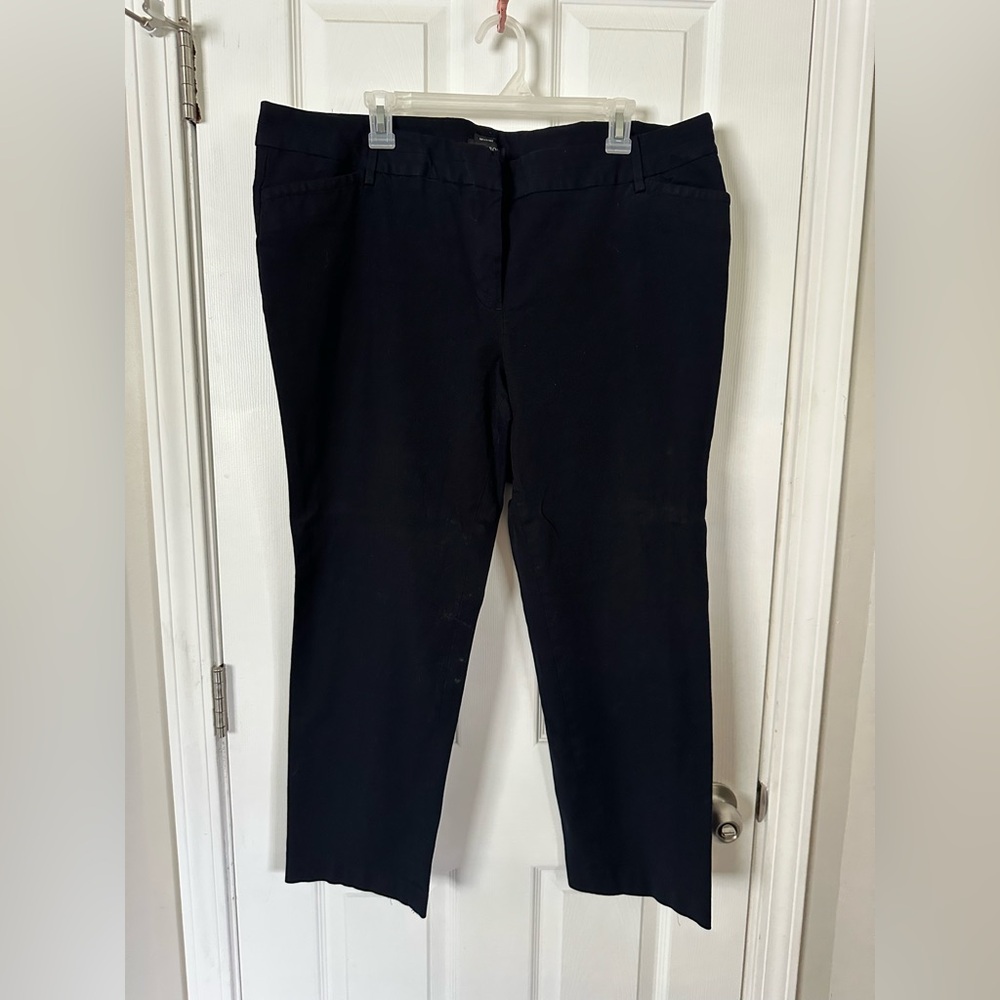 Talbots Black Straight Leg Trousers